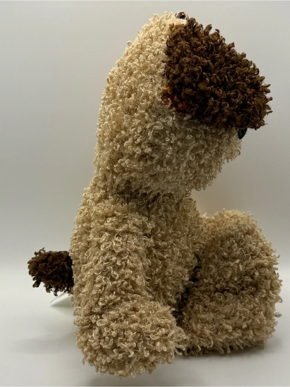 Lambs & Ivy  #203020 “Wilson” The Shaggy Dog With Houndstooth 2012 Plush (PL-42)